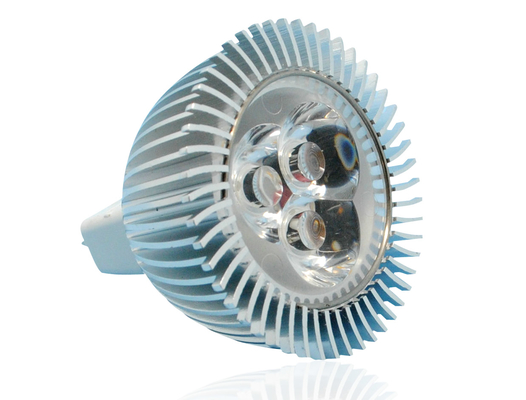 Low consumption 3W AC 12 - 24V 6000k MR16 LED Ceiling Spotlight for Supermarkets, hotels