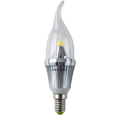 aluminium 6063 E14 Base 85 - 265V AC 4W LED bougie lumière ampoules 50 * H110 mm