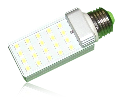 Degré 120 de supermarché d'éclairage LED PL Light ajustement G24 5W