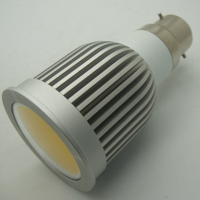 Professionnel 5W B22 45 / 60 degré 2700 - 7000K COB LED lumière de couleur blanc chaud